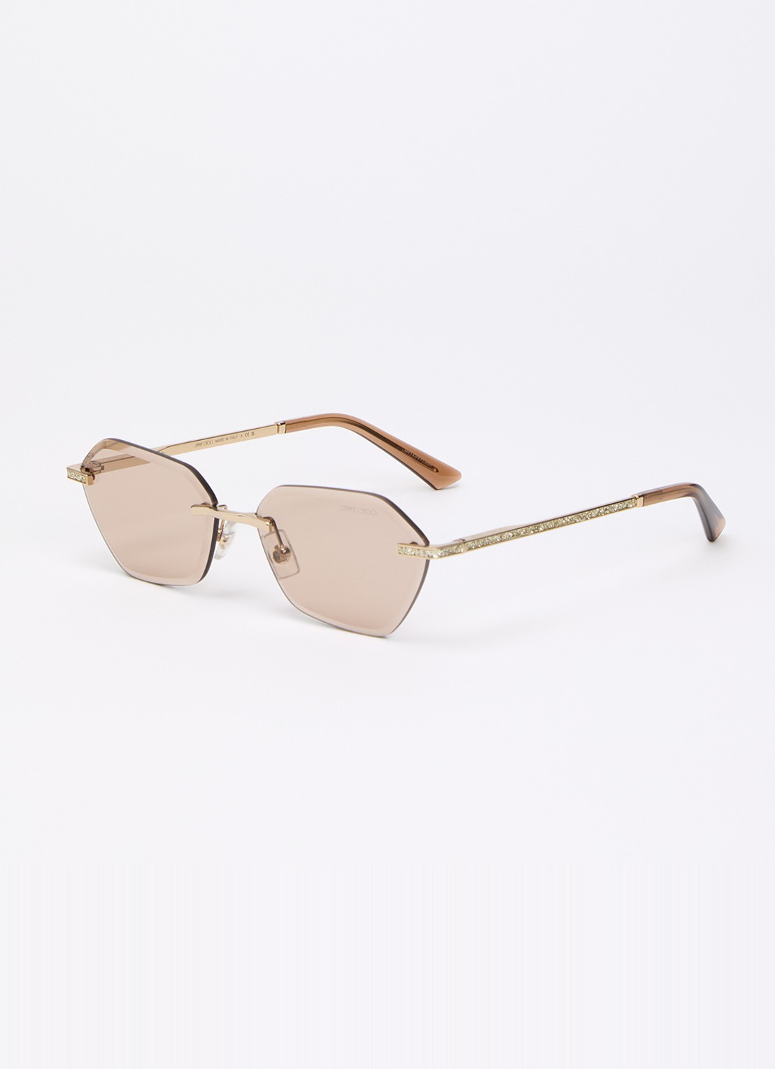 Jimmy Choo Retro zonnebril JC4022J - voorkant 4 goud