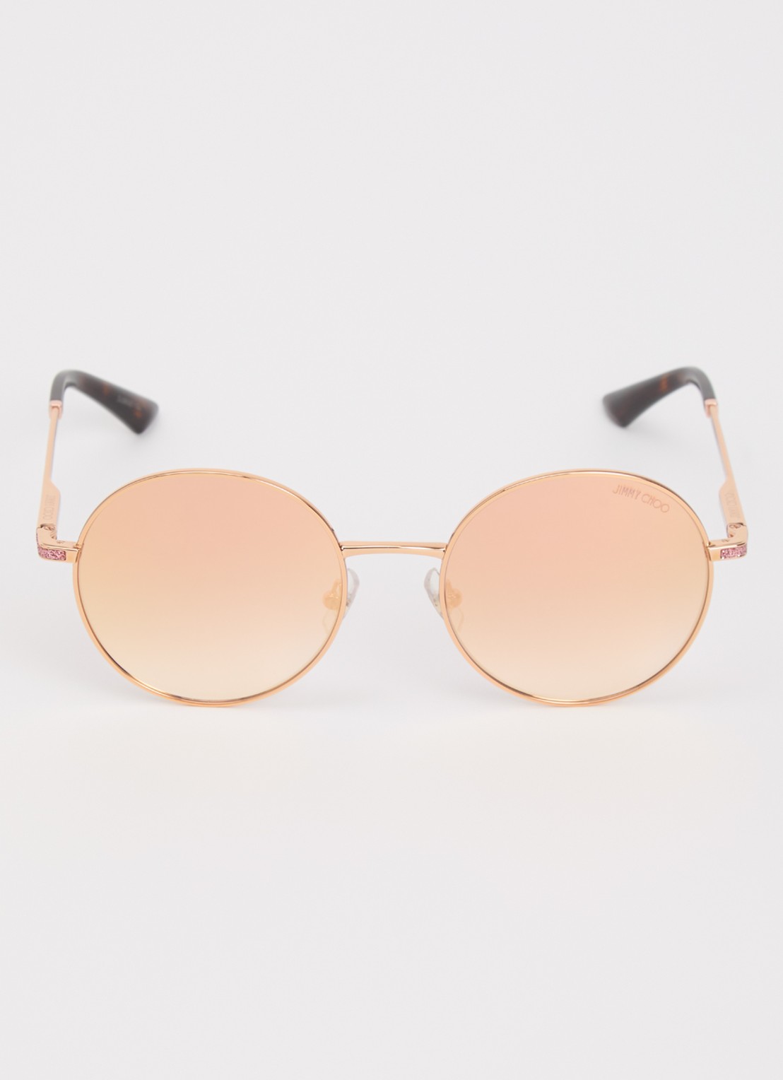 Jimmy Choo Retro zonnebril JC4028J - detail roségoud