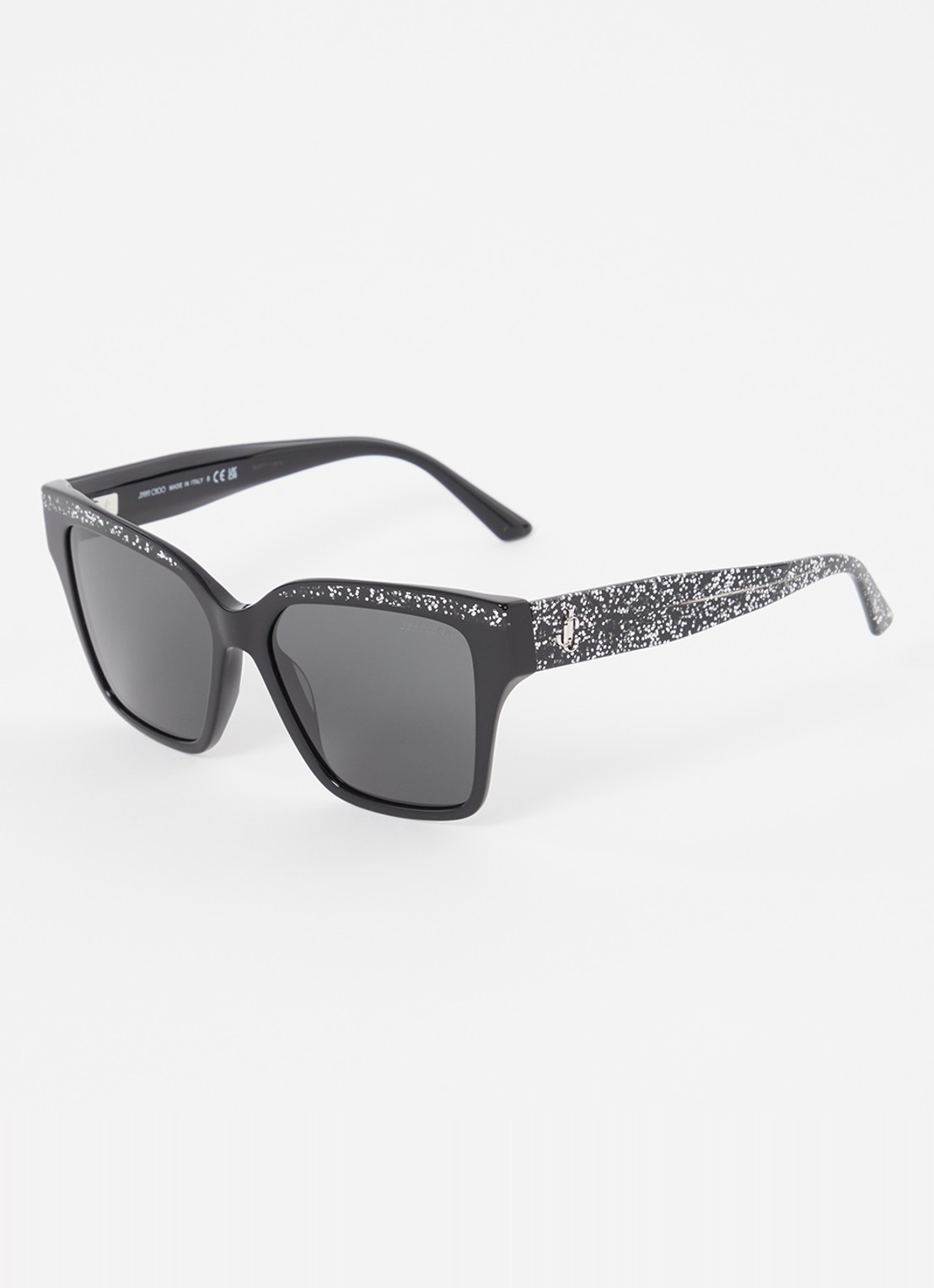 Jimmy Choo Retro zonnebril JC5003 - voorkant zwart