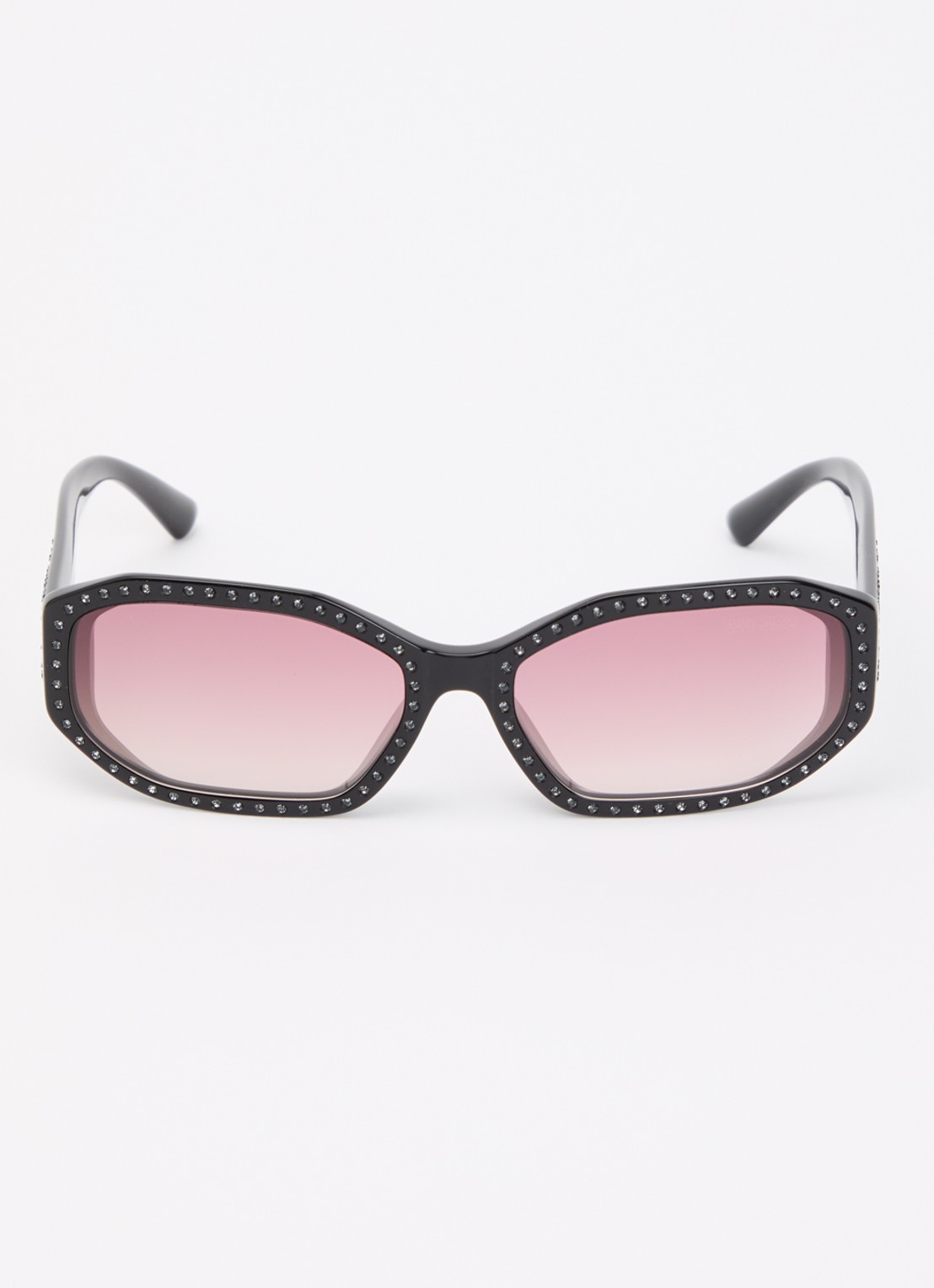 Jimmy Choo Retro zonnebril JC5021BU - detail 2 zwart