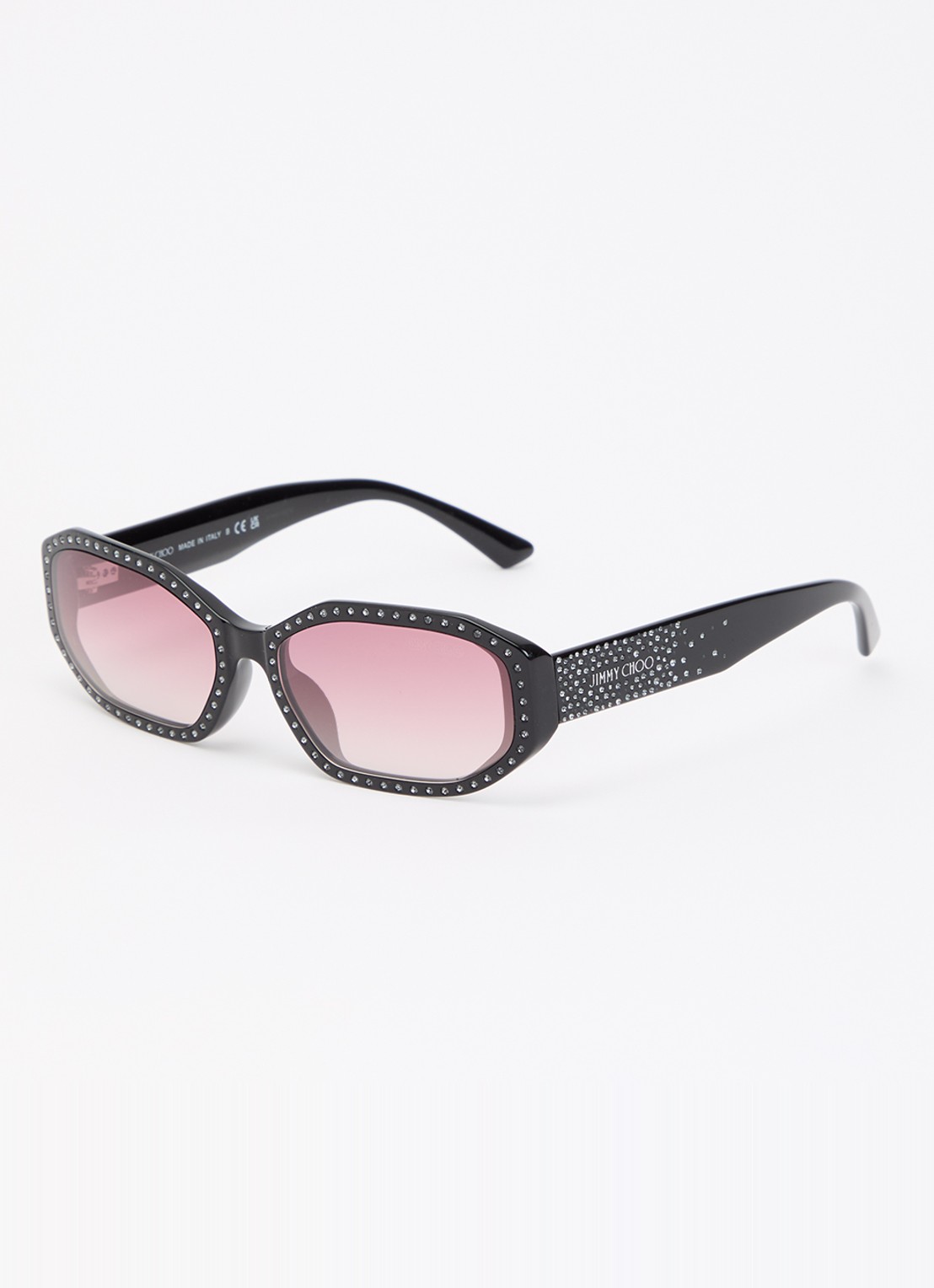 Jimmy Choo Retro zonnebril JC5021BU - voorkant zwart