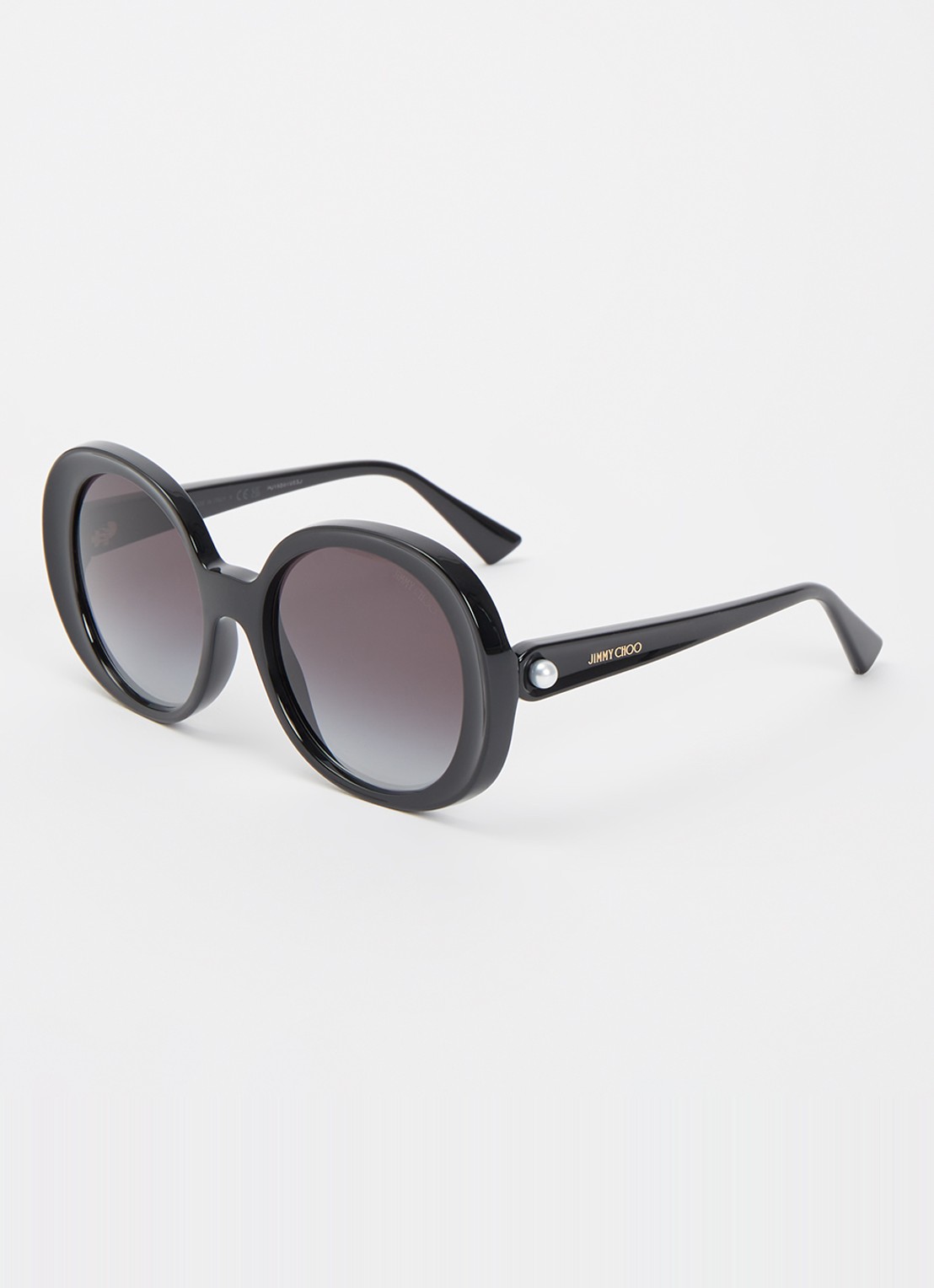 Jimmy Choo Retro zonnebril JC6004HU - voorkant 4 zwart