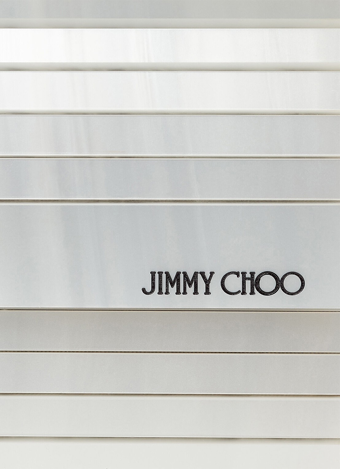 Jimmy Choo Sweetie Mother Of Pearl clutch met geitenleren details - detail 5 parelmoer