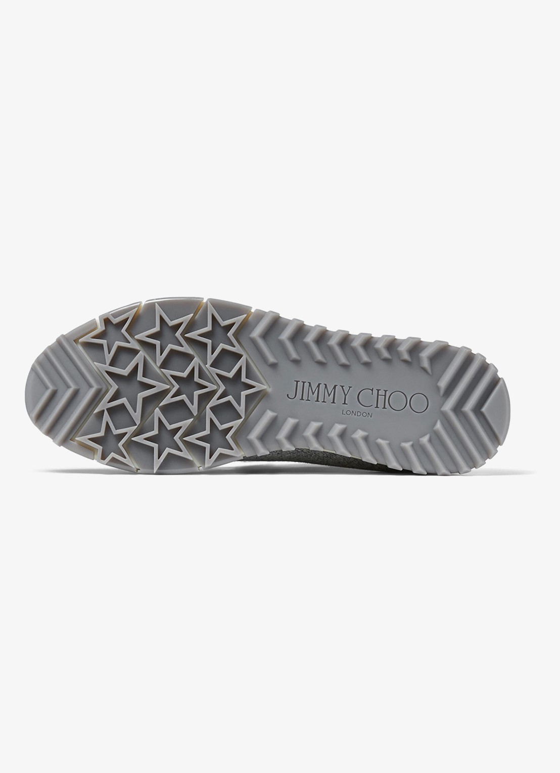 Jimmy Choo Veles sneaker in kasjmierblend - detail 6 grijsmele