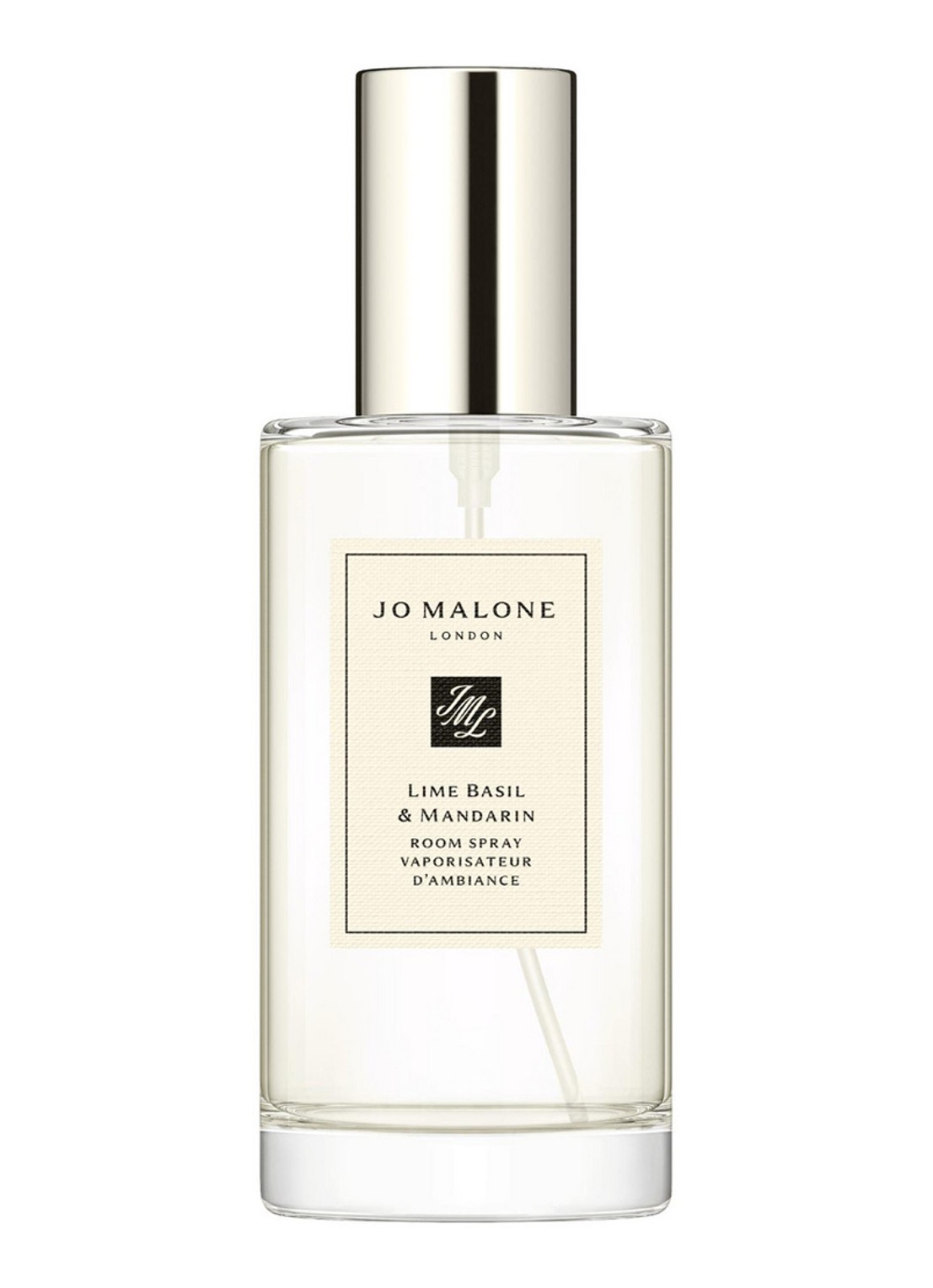 Jo Malone London Lime Basil & Mandarin Room Spray Roomspray - huisparfum - voorkant 3 undefined