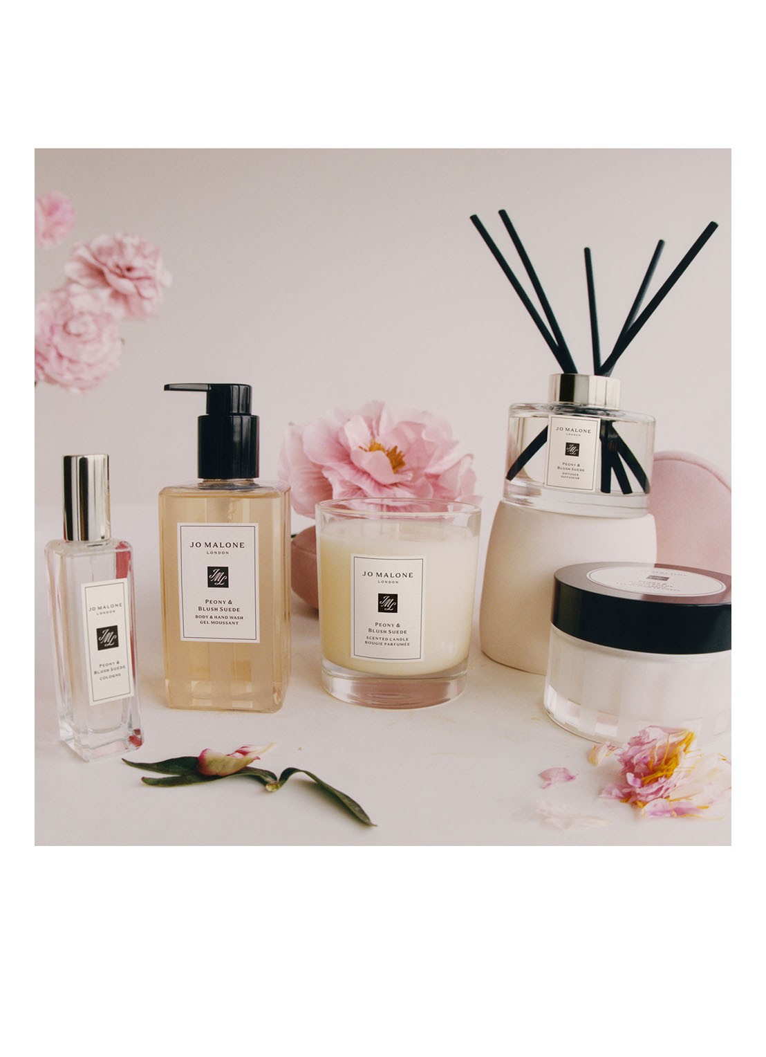 Jo Malone London Peony & Blush Suede geurstokjes - detail undefined