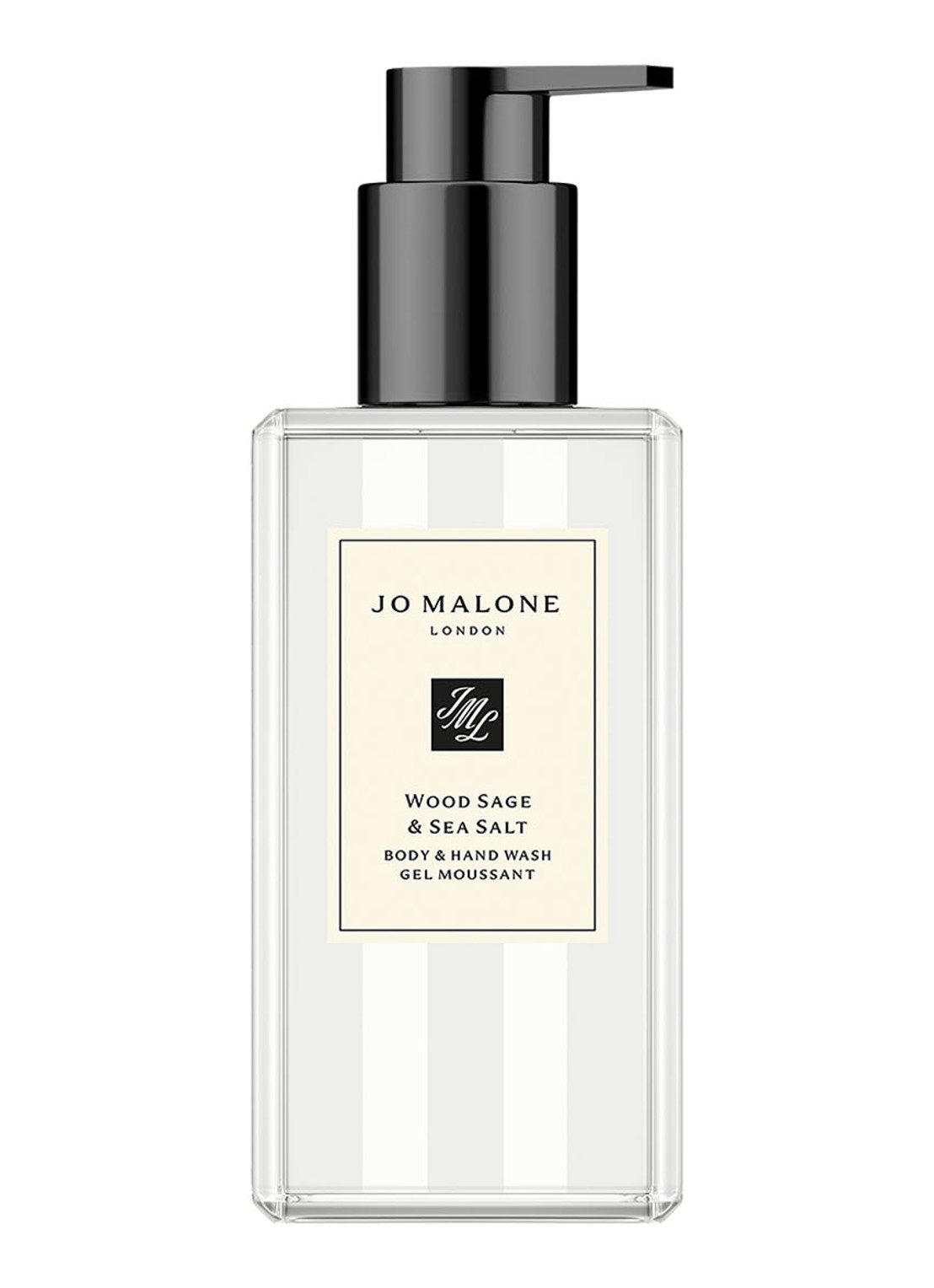 Jo Malone London Wood Sage & Sea Salt Body & Hand Wash - douchegel & handzeep 250 ml - voorkant undefined