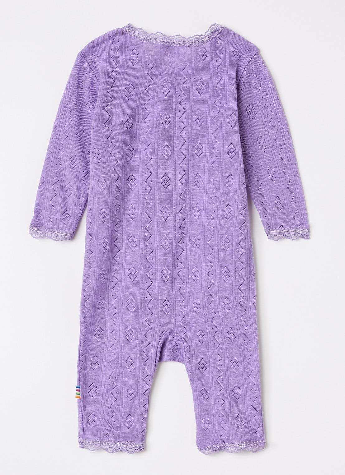 Joha Babypak in zijdeblend - voorkant 2 paars