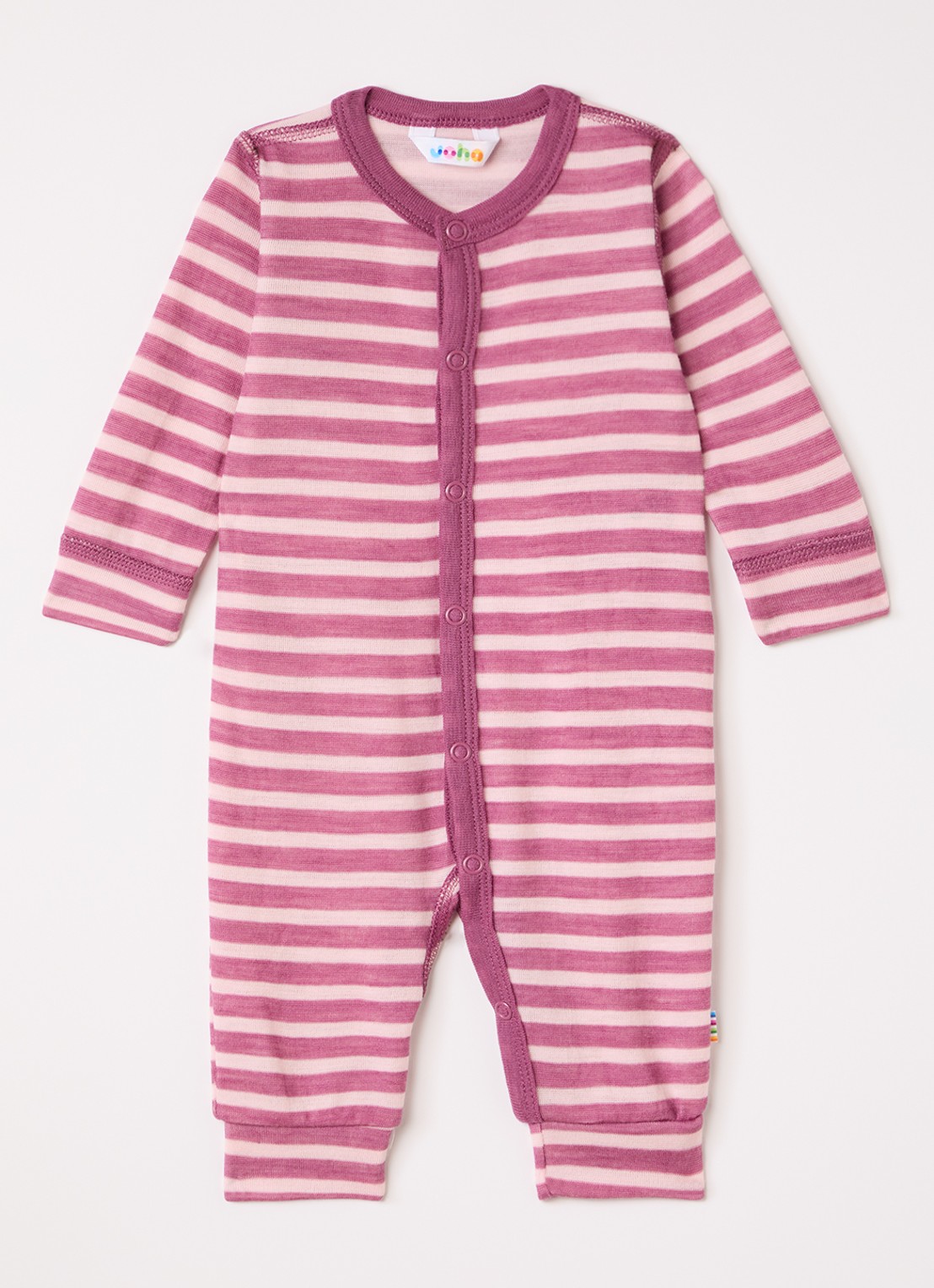 Joha Babypak met print - voorkant roze