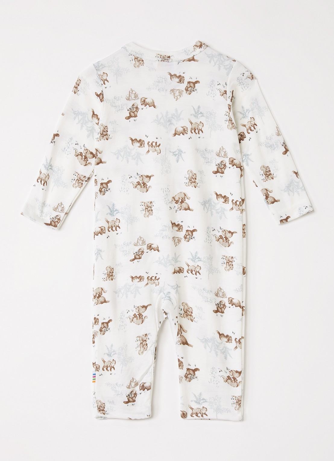 Joha Babypak met print - voorkant 2 creme