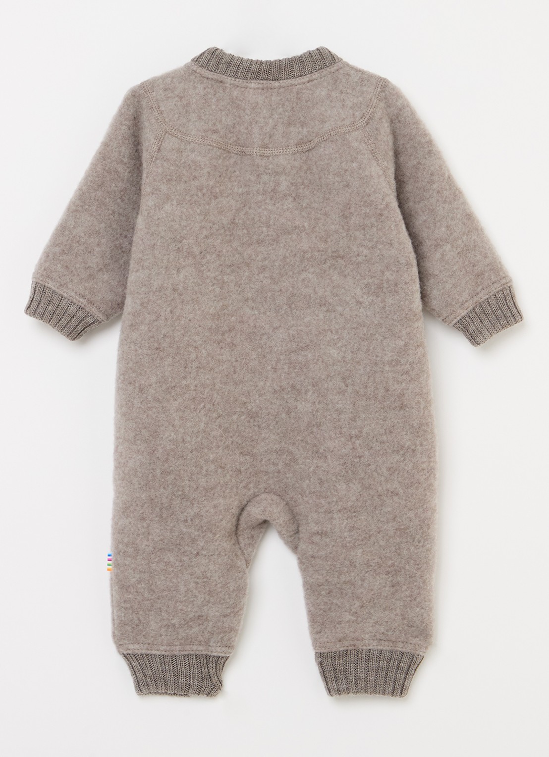 Joha Babypak van merino wol - voorkant 2 taupe