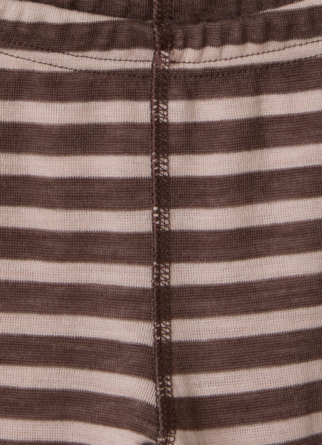 Joha Legging in wolblend met print - detail bruin
