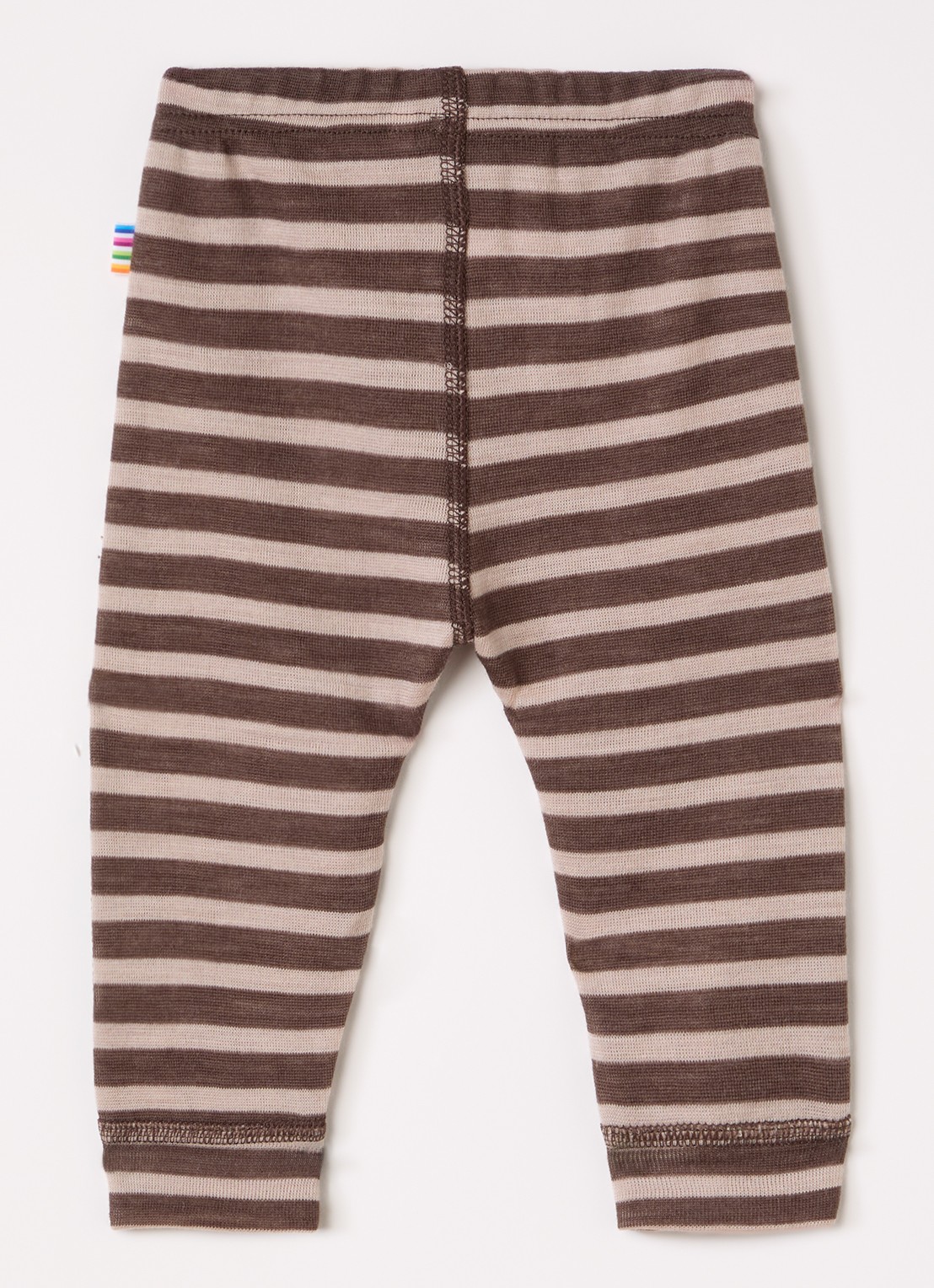 Joha Legging in wolblend met print - voorkant 3 bruin