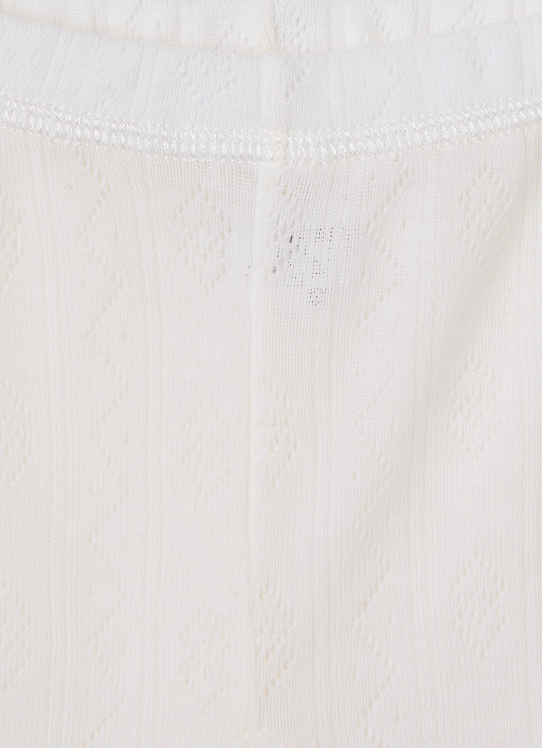 Joha Legging met ribstructuur - detail gebroken wit