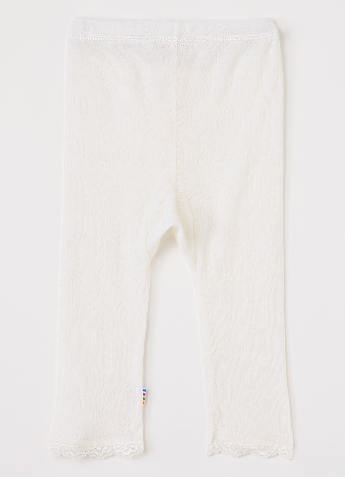 Joha Legging met ribstructuur - voorkant 3 gebroken wit