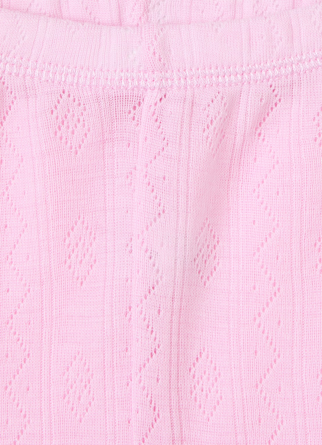 Joha Legging met ribstructuur - detail roze