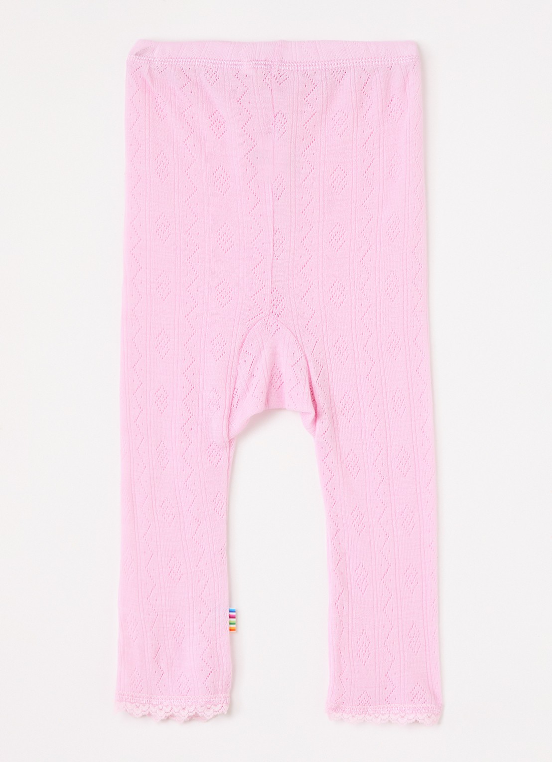 Joha Legging met ribstructuur - voorkant 3 roze