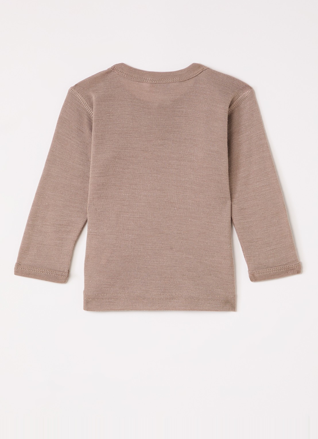 Joha Longsleeve met stretch - voorkant 2 donkerbeige