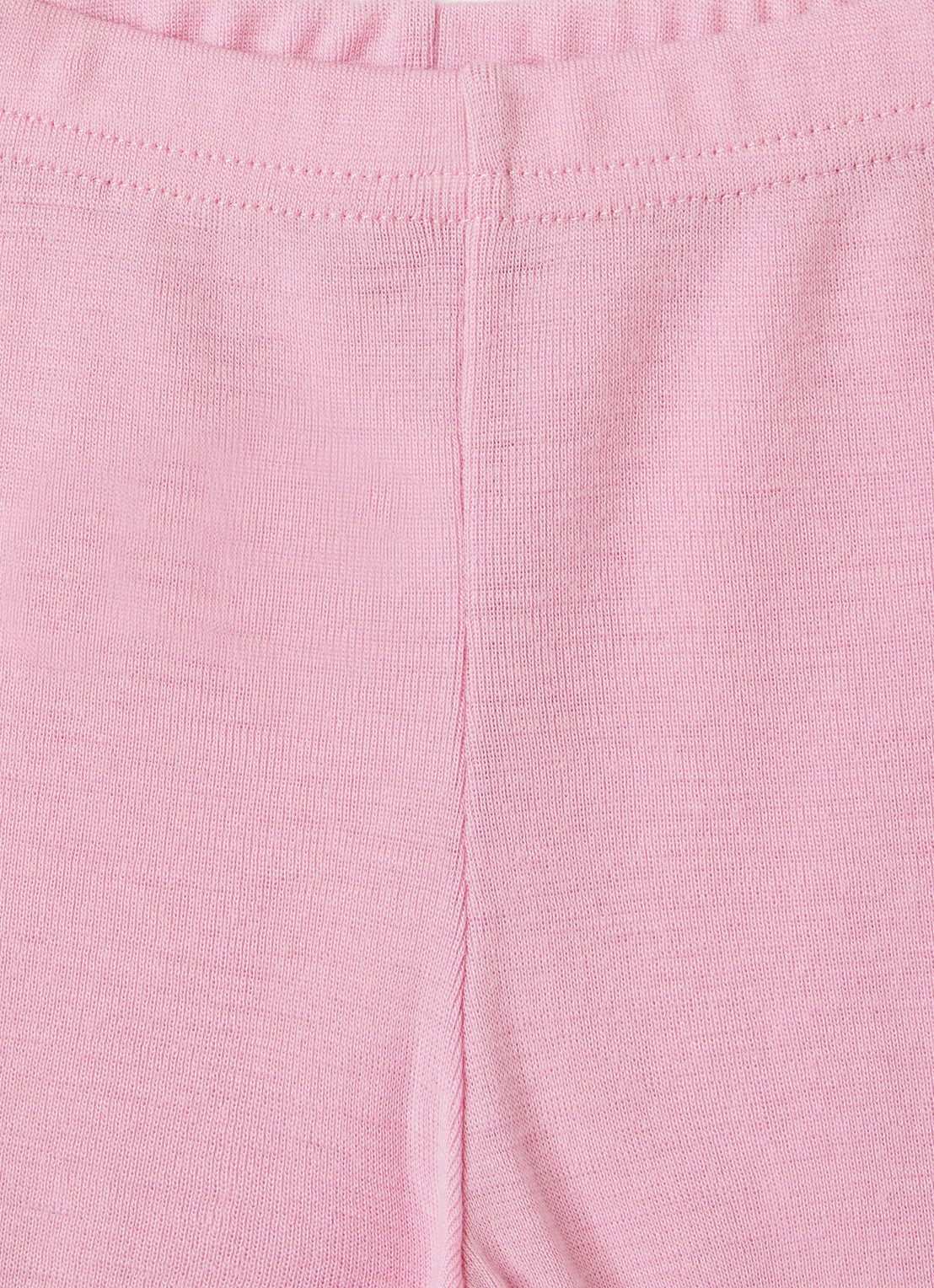 Joha Summer legging van merino wol - detail 3 roze
