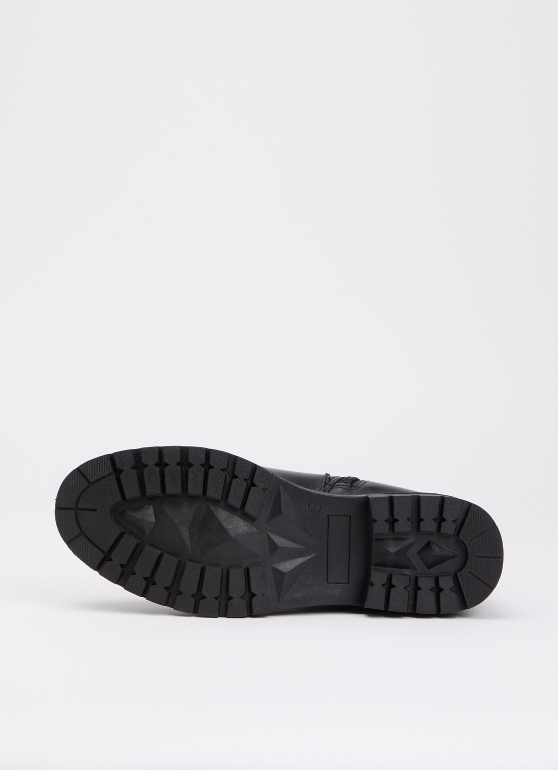 Jonak Agile biker boot van leer met gespdetail - detail 3 zwart