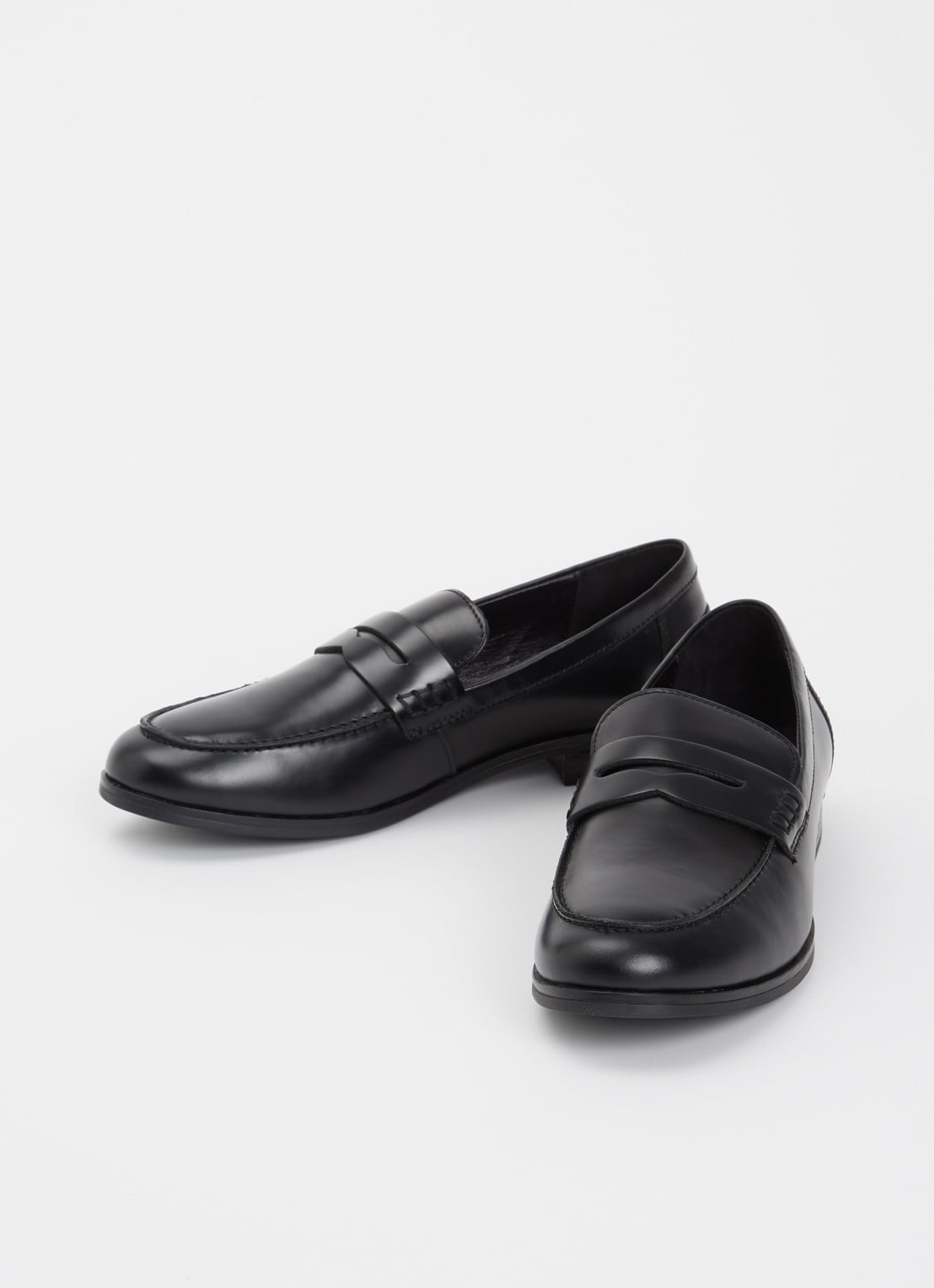 Jonak Albin loafer van leer - detail 4 zwart