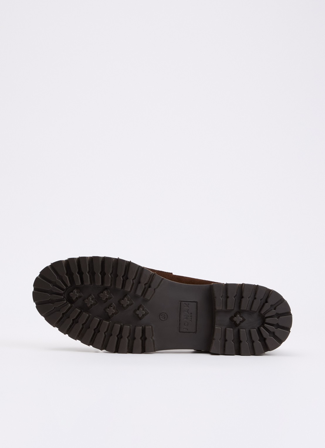 Jonak Alfi loafer van kalfssuède  - detail 6 bruin