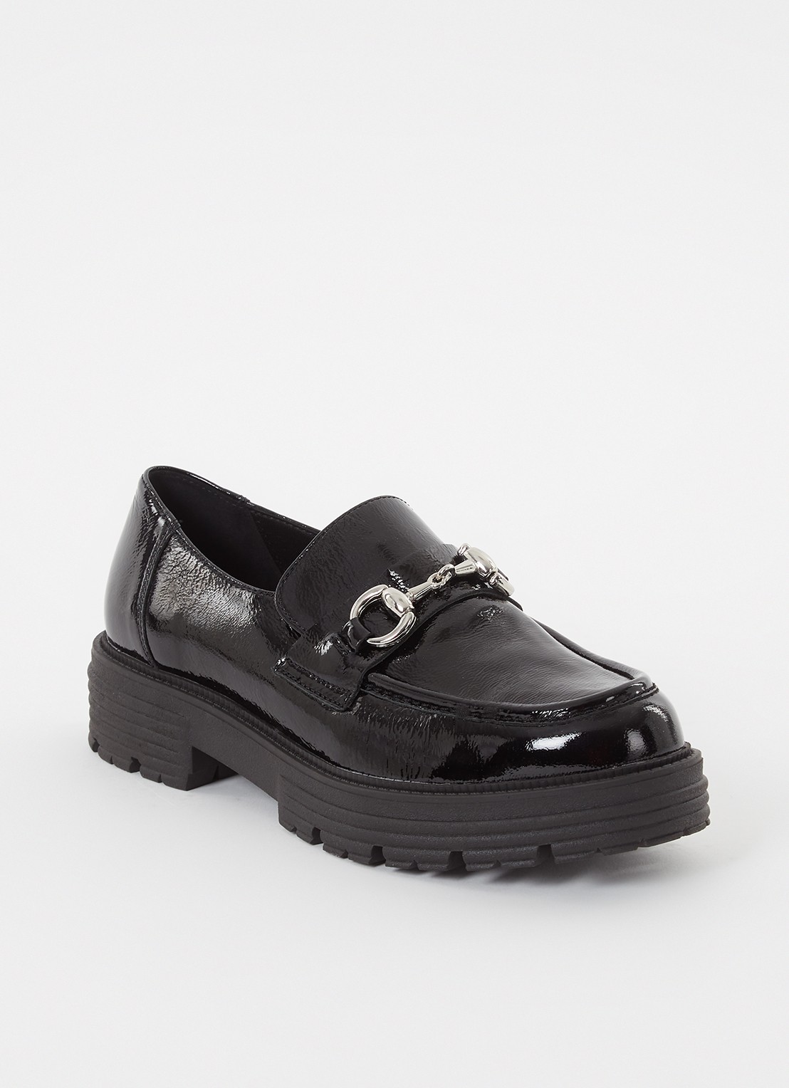 Jonak Anton loafer van lakleer - voorkant 5 zwart