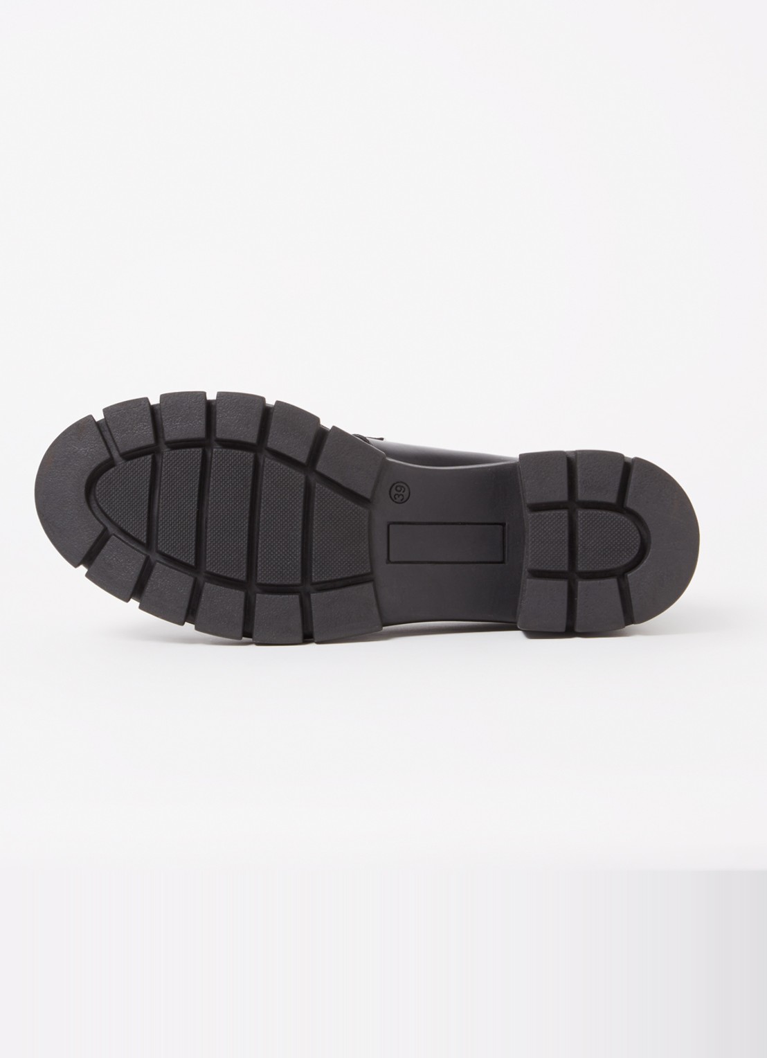 Jonak Aron loafer van leer - detail 4 zwart