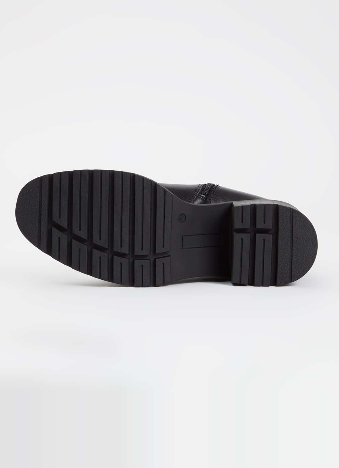 Jonak Astre bikerboot van leer  - detail 2 zwart