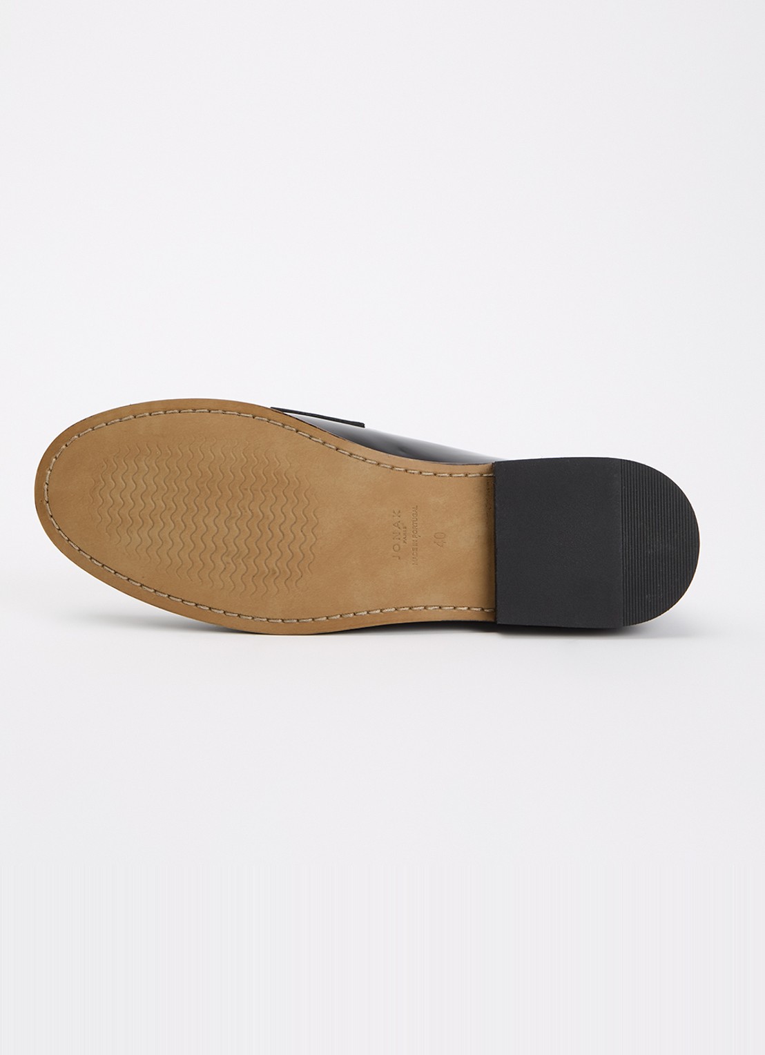 Jonak Audelya loafer van lakleer - detail 5 zwart