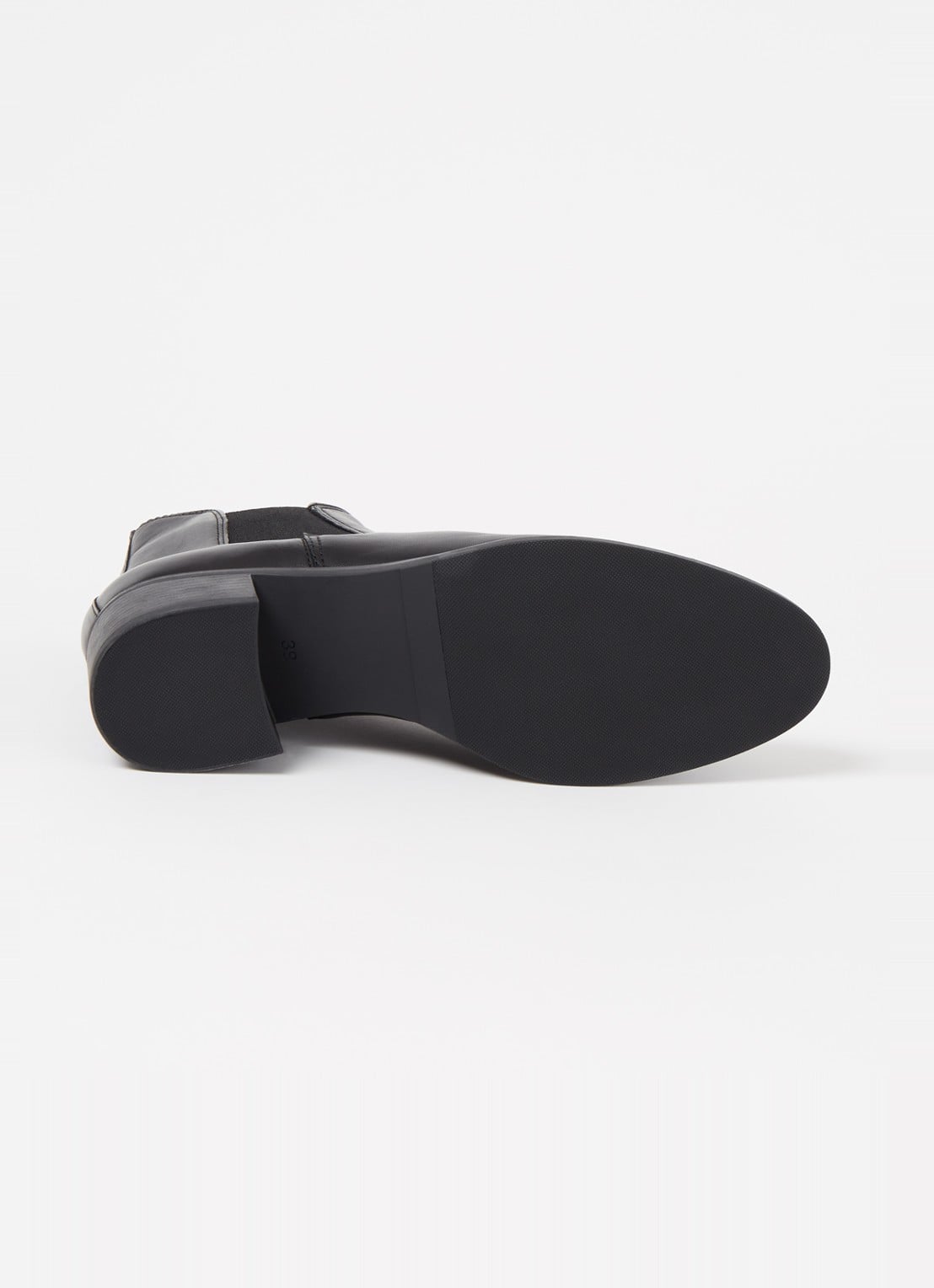 Jonak Calcutto chelsea boot van leer - detail 3 zwart