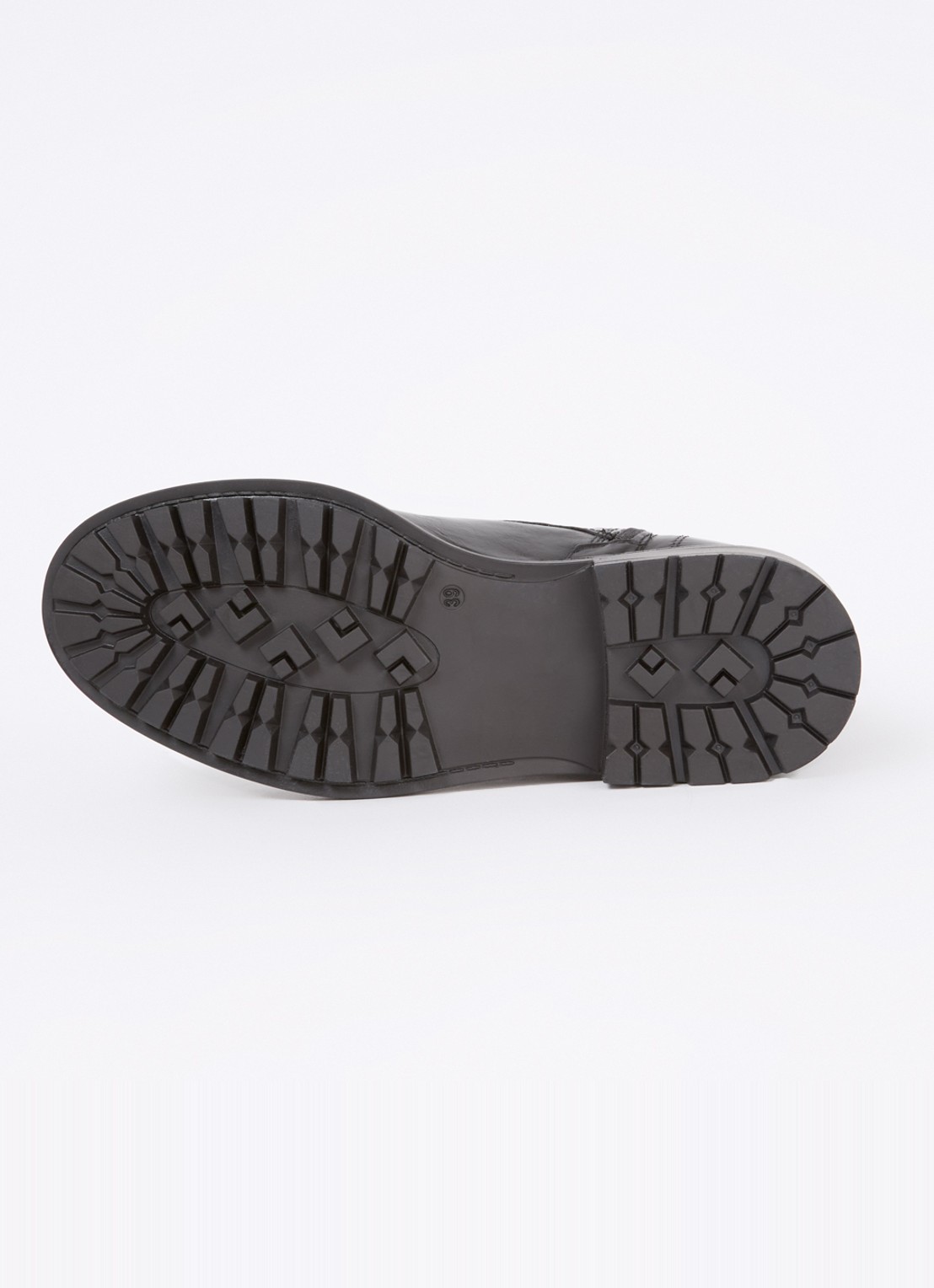 Jonak Celimene veterboot van kalfsleer - detail 2 zwart