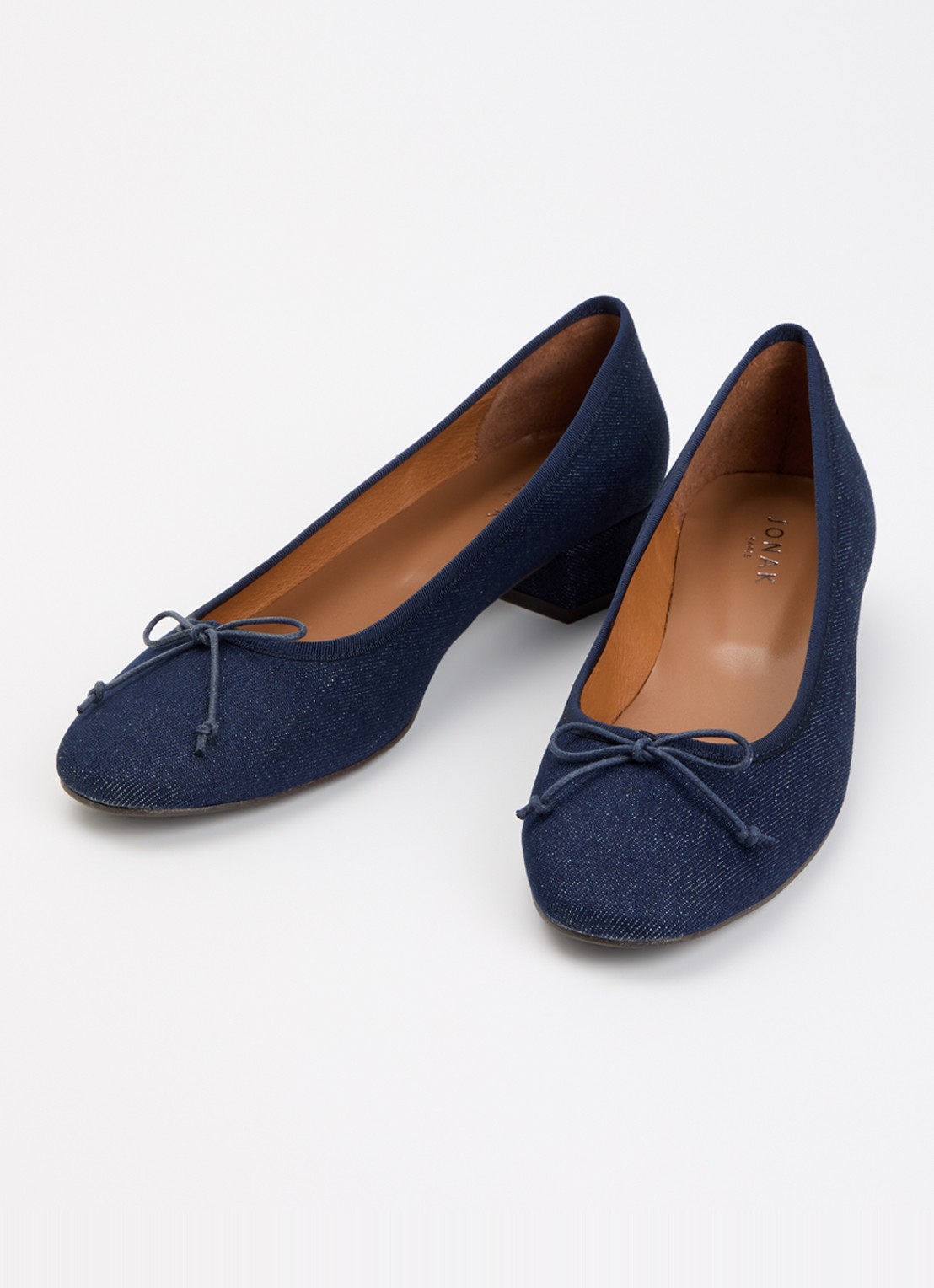 Jonak Dadou ballerina van denim - detail 4 denim