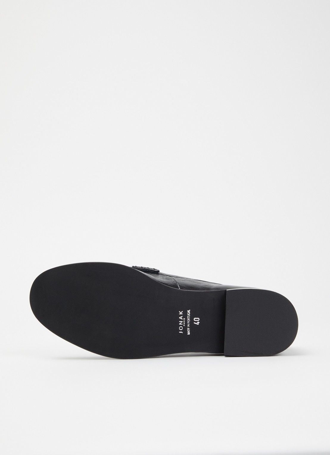 Jonak Delice loafer van kalfsleer - detail 5 zwart