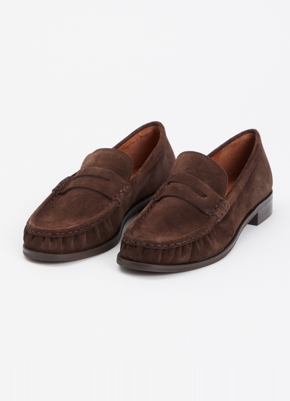Jonak Delice loafer van kalfssuède - detail 4 bruin