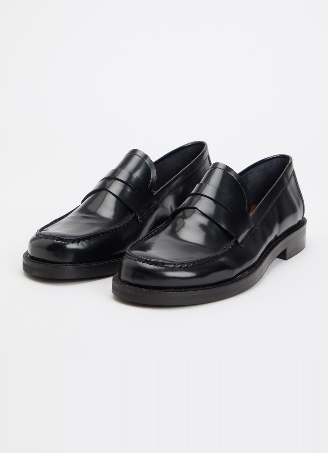 Jonak Dolivia loafer van kalfsleer - detail zwart