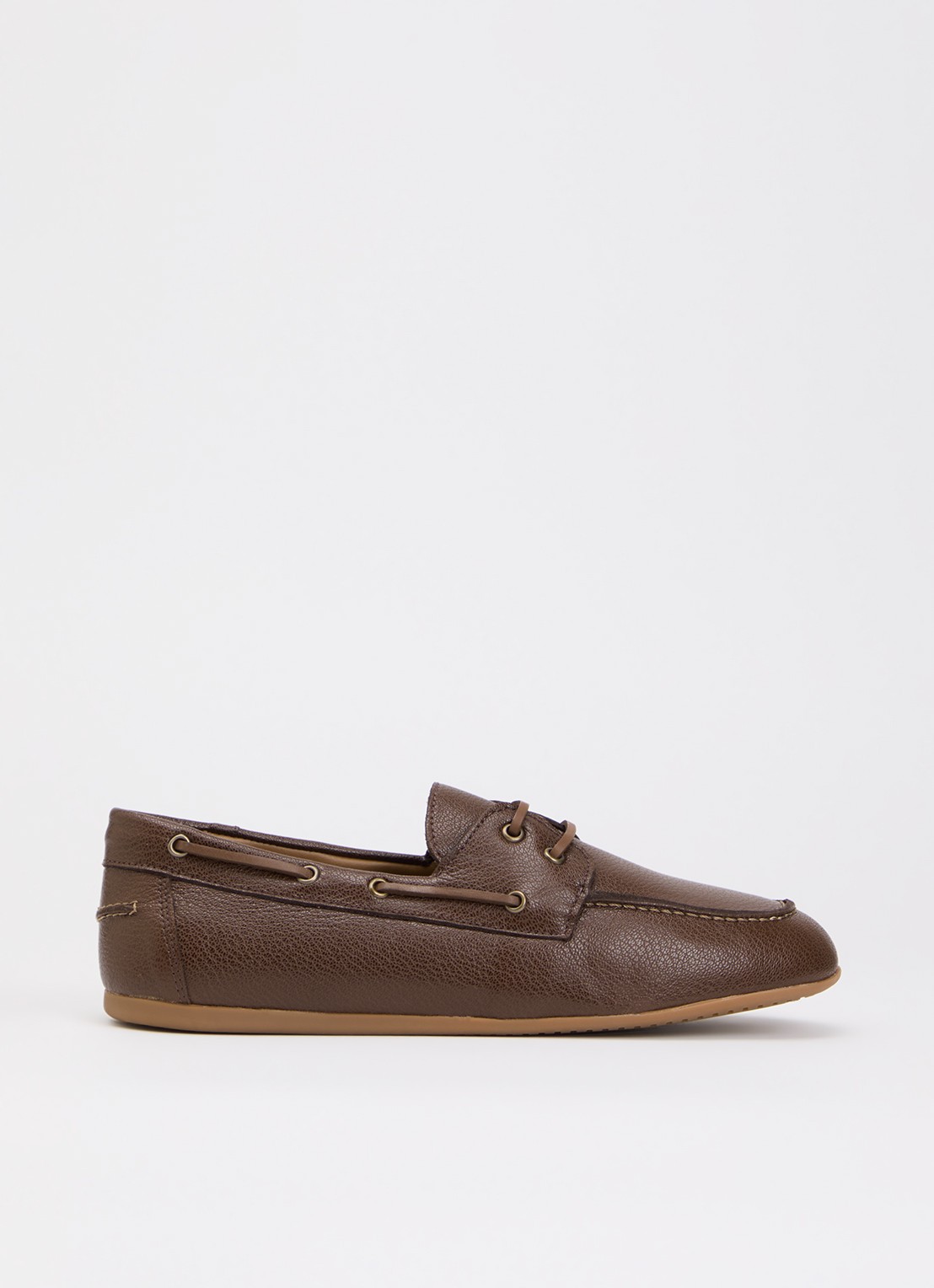 Jonak Lalie bootschoen van leer - voorkant 4 bruin