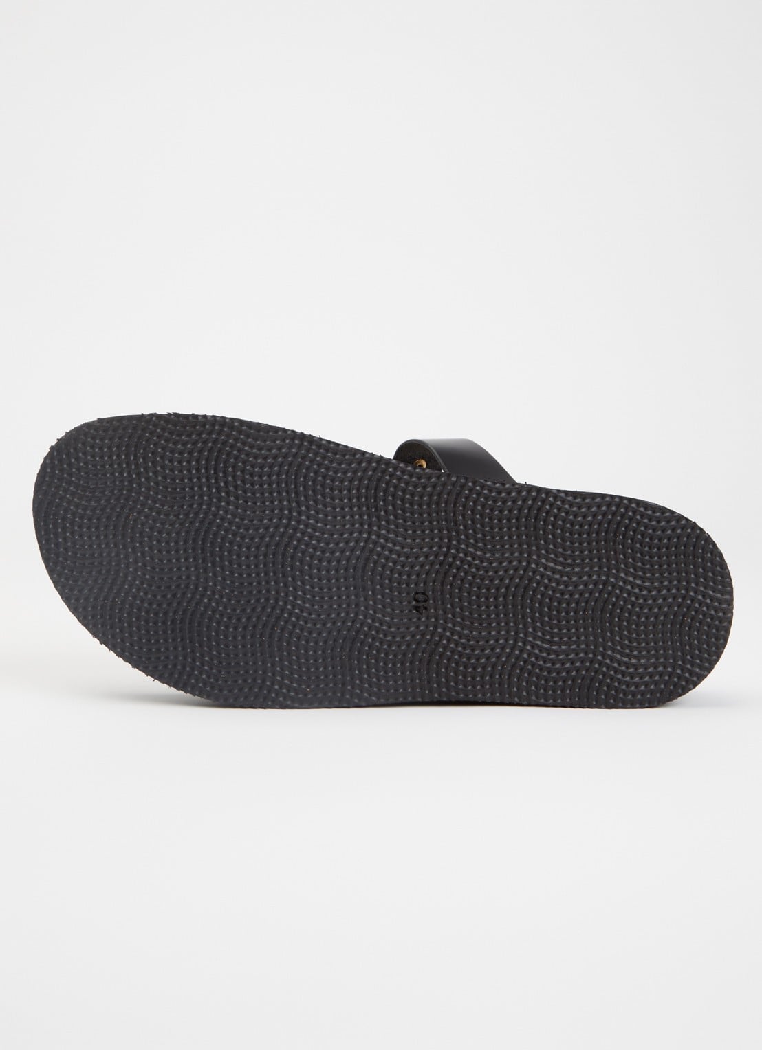 Jonak Luana slipper van kalfsleer - detail 3 zwart