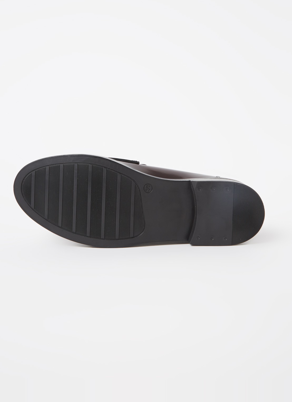 Jonak Mirna loafer van leer  - detail 6 aubergine
