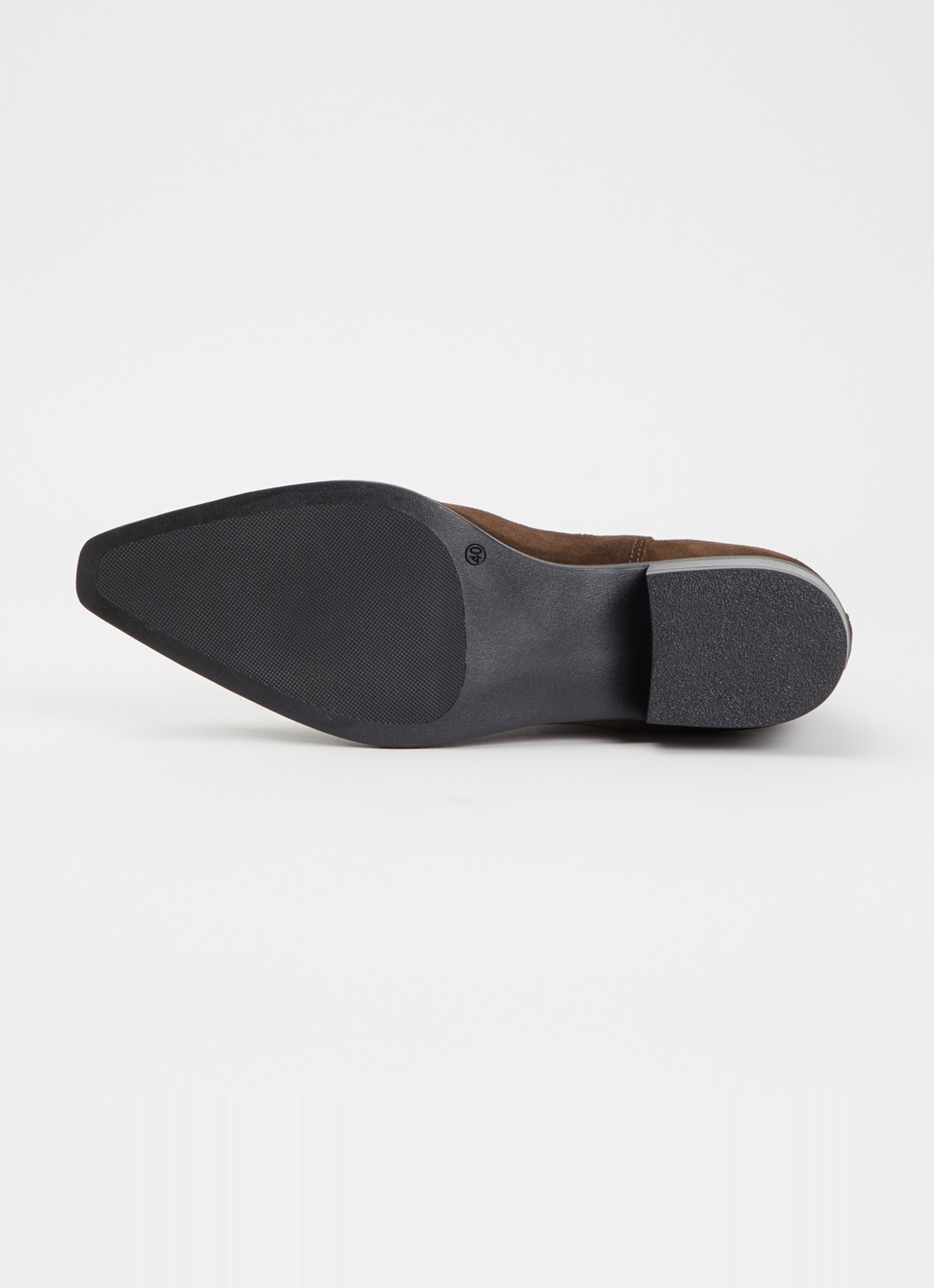 Jonak Neige chelsea boot van suède - detail 4 chocoladebruin