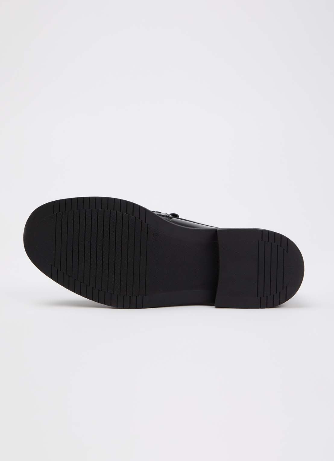 Jonak Nico loafer van leer - detail 3 zwart