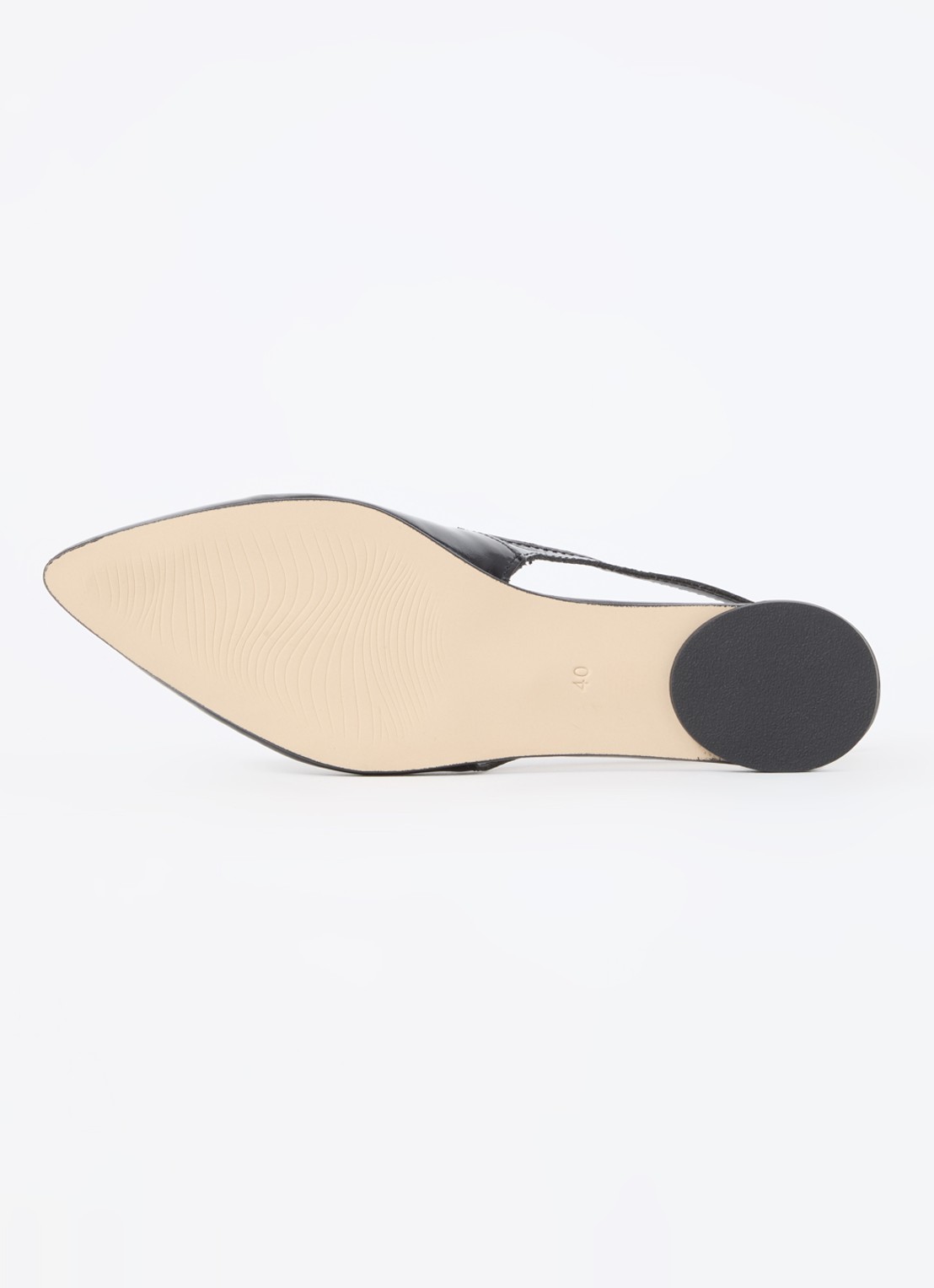 Jonak Noa slingback van lakleer  - detail 4 zwart