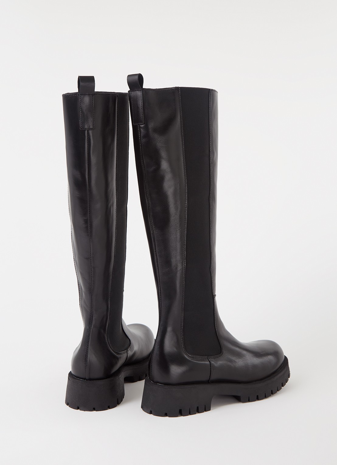 Jonak Rebel chelsea boot van leer - detail 5 zwart