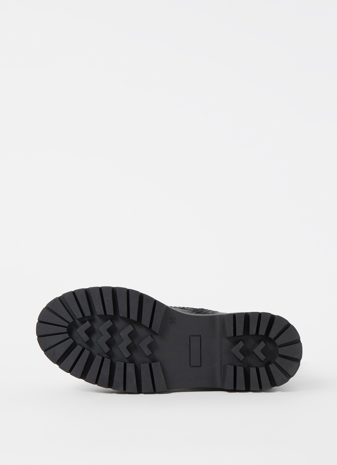 Jonak Robbo veterboot van leer - detail 5 zwart