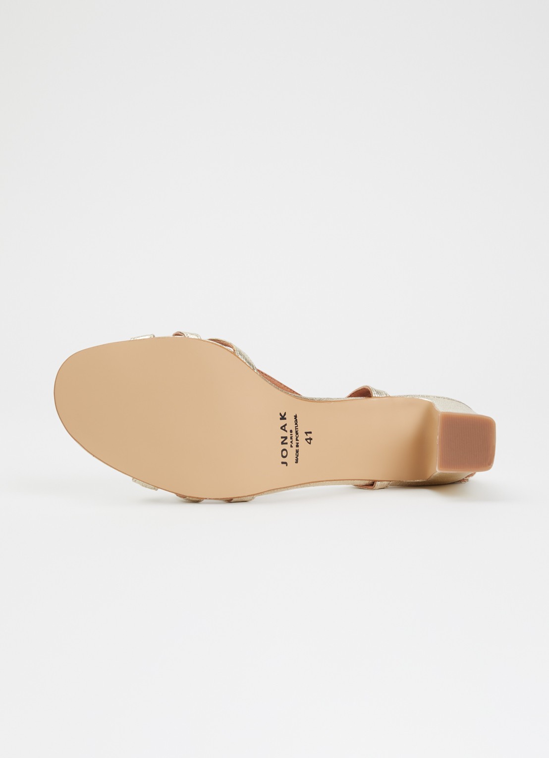 Jonak Vaiana sandalette met metallic finish - detail 6 goud