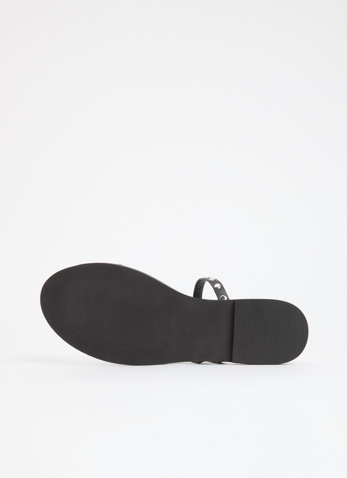 Jonak Wicket slipper van kalfsleer met studs - detail 6 zwart