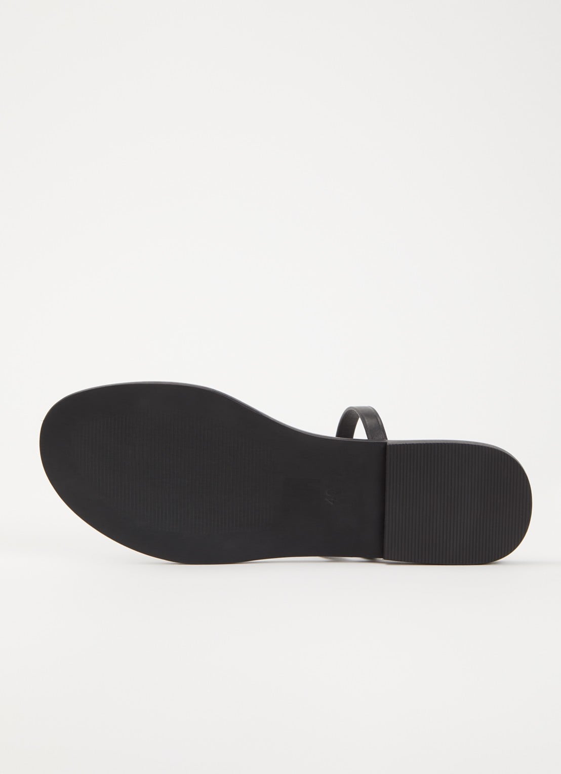 Jonak Wife slipper van kalfsleer - detail 4 zwart
