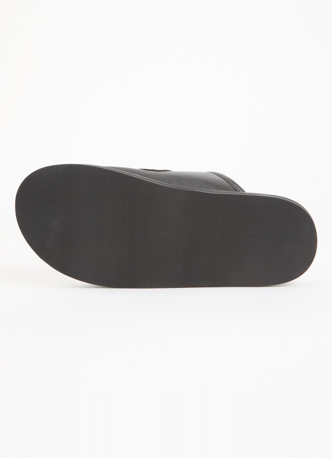 Jonak Win slipper van schapenleer - detail 3 zwart