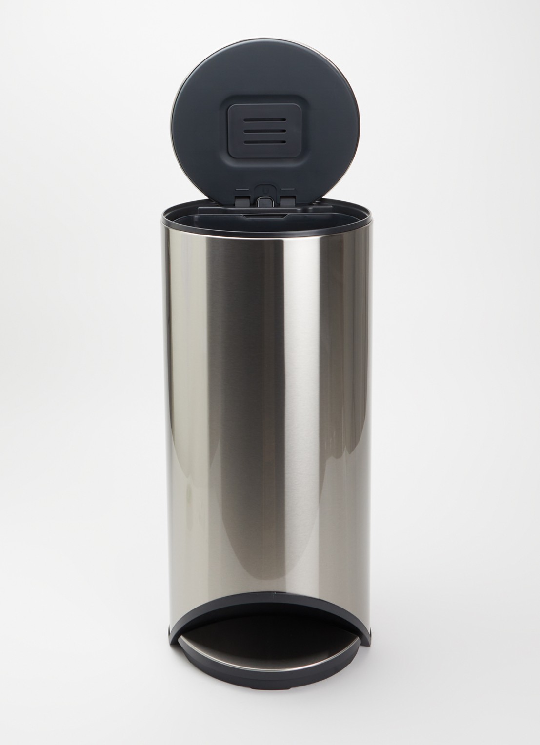 Joseph Joseph Arc pedaalemmer 30 liter - voorkant 2 zilver