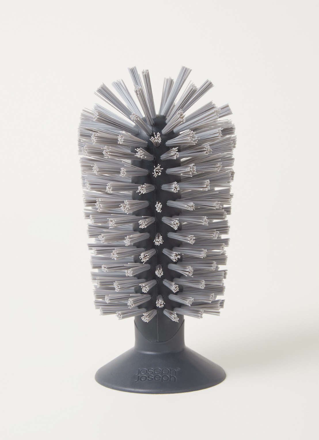 Joseph Joseph Brush Up afwasborstel met zuignap - voorkant 2 grijs